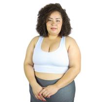 Top plus size academia esporte treino feminino