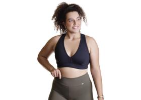 Top Plus Size Academia Fitness Blusa Feminina Cropped Ginástica Cross Treino Costa Fechada Top Plus Size Academia Fitness Blusa Feminina Cropped Ginástica Cross Treino Costa Fechada