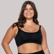 Top Plus Size Sem Bojo Alça Reforçada