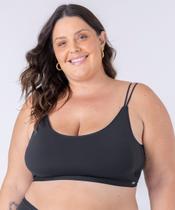 Top Plus Size Zero elásticos com reforço interno para sustentação dos seios