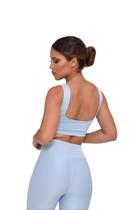 Top Poliamida Spandex bojo removível P M G GG PINA