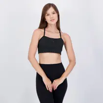 Top Puma Low Impact Feminino Preto Top Puma Low Impact Feminino Preto