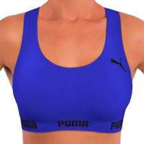Top Puma Original Feminino Academia Fitness Nadador Sem Costura S/ Bojo Ótima Sustentação Confortável 27070