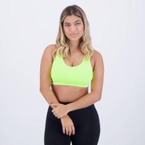 Top Puma Sem Costura Amarelo Fluorescente