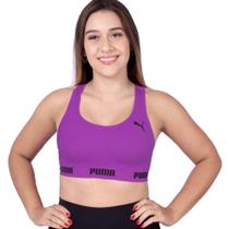 Top Puma Sem Costura Fúcsia