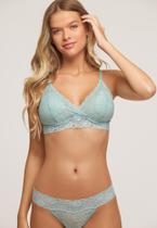 Top Recco de Renda com Bojo Removivel Top Recco de Renda com Bojo Removivel