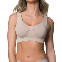 Top Regata Alça Larga Sem Costura Feminino Selene Original