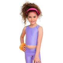 Top Regata Infantil - Lilás Top Regata Infantil - Lilás