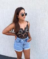 Top renda branco Tamanho G