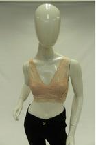 Top Renda Lado Avesso Nude Top Renda Lado Avesso Nude