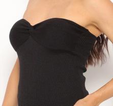 Top retil. de lurex com detalhe busto 10000035