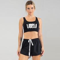 Top Reto Sem Bojo Labellamafia Feminino Silk Frontal Fitness