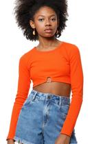 Top Ribana Canelada Piercing Poah Noah Top Ribana Canelada Piercing Poah Noah