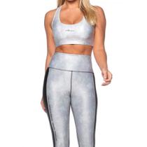 Top Run More Sublime Viii - feminino - cinza militar