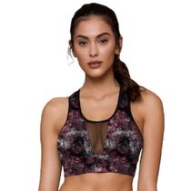 Top Selene Com Bojo Fitness - 20808.001 - Marsala/Preto