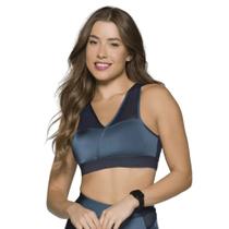 Top Selene com recorte e bojo - 24873.001 - Azul Stone