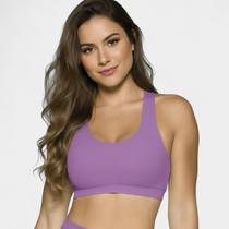 Top Selene Sem Costura Feminino - Lilás Top Selene Sem Costura Feminino - Lilás