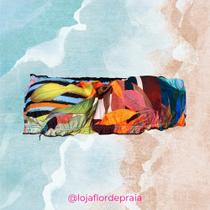 Top sem alça Folhas - Flor de Praia Top sem alça Folhas - Flor de Praia