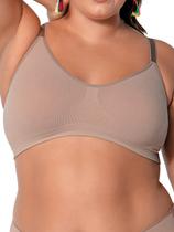 Top sem Aro e sem Bojo Ultraleve Demillus 61146 Plus Size