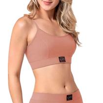 Top sem Bojo e sem Aro de Algodão Loba Top sem Bojo e sem Aro de Algodão Loba