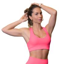 Top Sem Costura Feminino Selene Sem Bojo Fitness Academia