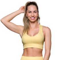 Top Sem Costura Feminino Selene Sem Bojo Fitness Academia