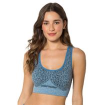 Top Sem Costura Sem Bojo e Sem Aro De Microfibra Feminino Anatômico Mormaii Top Sem Costura Sem Bojo e Sem Aro De Microfibra Feminino Anatômico Mormaii