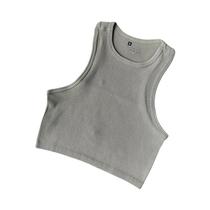 Top Sem Costura Sexy Para Mulheres, Estilo Y2K, Ideal Para Verão, Exercícios E Yoga