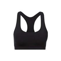 Top She Nadador Microfibra C Abertura Costas - Preto - M