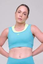 Top Signature Samba 2 em 1 Ind Authen Verde Agua/Amarelo Fluor Top Signature Samba 2 em 1 Ind Authen Verde Agua/Amarelo Fluor