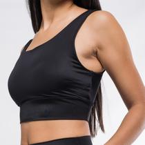Top Slim Glow My Fitness Preto Marcio May Sports