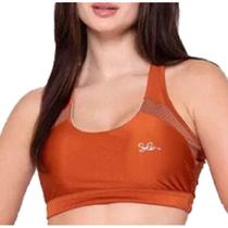 Top Sol Sports Momentos Feminino - Laranja Top Sol Sports Momentos Feminino - Laranja