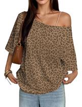 Top Somzop feminino com estampa camuflada em folha de ácer