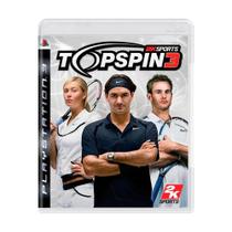 Top spin 3 ps3 midia fisica original