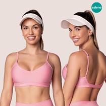 Top Sport Bojo Removível Feminino Fitness Academia Selene Top Sport Bojo Removível Feminino Fitness Academia Selene