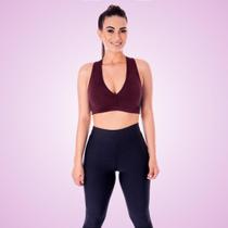 Top Sport Bordo com Bojo