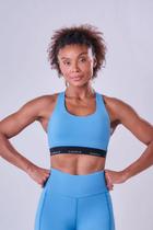 Top Sprint Ginga Dupla Face Ind Authen Azul Azure / Preto Tamanho:PCor:Azul