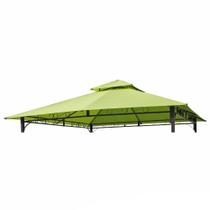Top St. Kitts verde limão 3m x 3m 100% poliéster