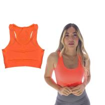 Top Suplex Alta Sustentação Corrida Academia Treino Fitness Estilo Nadador