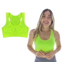 Top Suplex Alta Sustentação Corrida Academia Treino Fitness Estilo Nadador