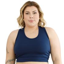 Top Suplex Confort S/bojo Básico Feminino Moda Esportiva Plus Size 3041A