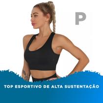 Top Sutiã Esportivo Alta Sustentação Para Treino