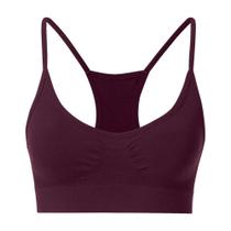 Top Sutiã Nadador Microfibra Sem Costura Básico Mash - She