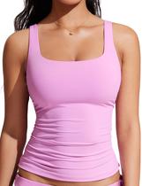 Top Tankini CRZ YOGA Vita Rosa com Decote Quadrado XL Top Tankini CRZ YOGA Vita Rosa com Decote Quadrado XL