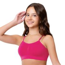 Top Teen Com Bojo Removível Sem Costura Juvenil Zee Rucci - ZR2400005 Top Teen Com Bojo Removível Sem Costura Juvenil Zee Rucci - ZR2400005