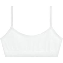 Top Teen Kyly em Microfibra na cor Branco