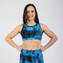 Top Tie Dye Azul Turquesa