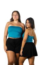 Top Tube sem alça Duplo Suplex