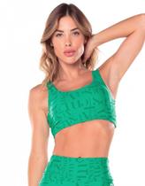 Top Vestem Media Sustentacao Myst - feminino - verde menta