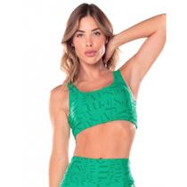 Top Vestem Media Sustentacao Myst - feminino - verde menta